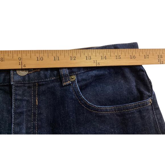 LRL Lauren Jeans Ralph Lauren Womens Classic Straight Jeans size 12 dark wash - Picture 4 of 6